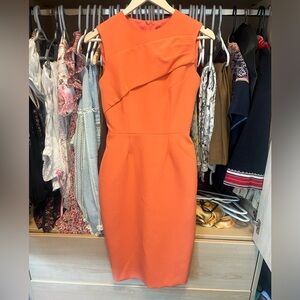 Bright Orange Dress by Sandra Augelazzi, Size 30